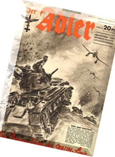 Der Adler – N 17, 19 August 1941 Cover