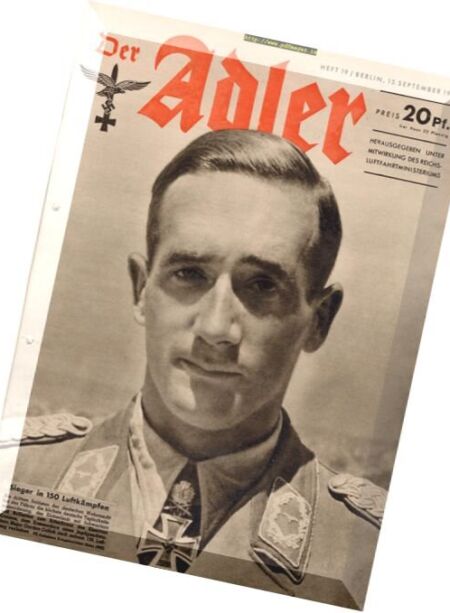 Der Adler – N 19, 15 September 1942 Cover
