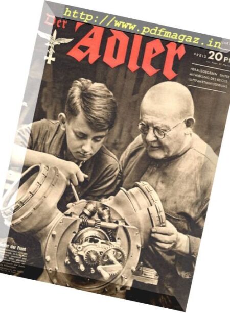 Der Adler – N 2, 10 Januar 1942 Cover
