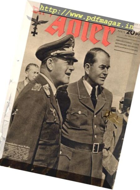 Der Adler – N 21, 12 October 1943 Cover