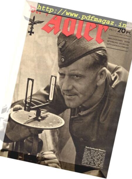 Der Adler – N 22, 26 October 1943 Cover