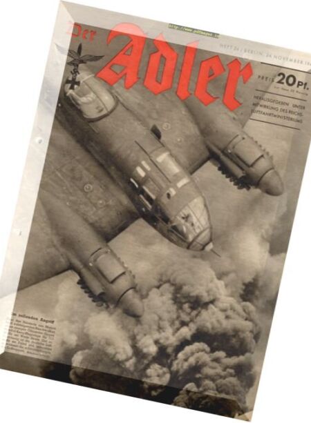 Der Adler – N 24, 24 November 1942 Cover