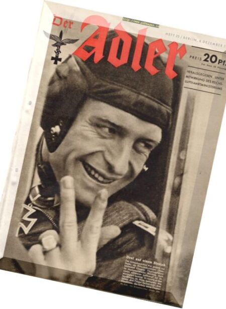 Der Adler – N 25, 8 Dezember 1942 Cover
