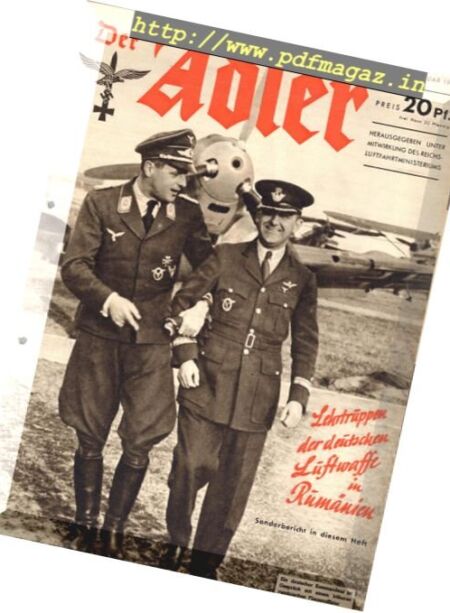 Der Adler – N 3, 4 Februar 1941 Cover