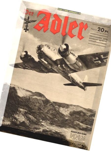 Der Adler – N 4, 17 Februar 1942 Cover