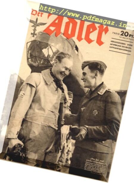 Der Adler – N 6, 18 Marz 1941 Cover
