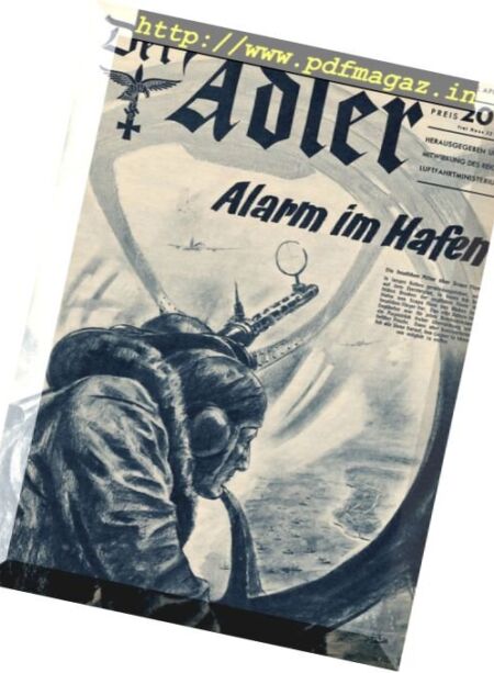 Der Adler – N 7, 2 April 1940 Cover