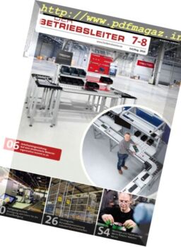 Der Betriebsleiter – Juli-August 2016
