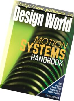 Design World – Motion Systems Handbook 2016