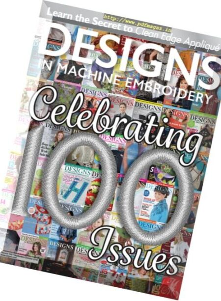 Designs in Machine Embroidery – September-October 2016 Cover