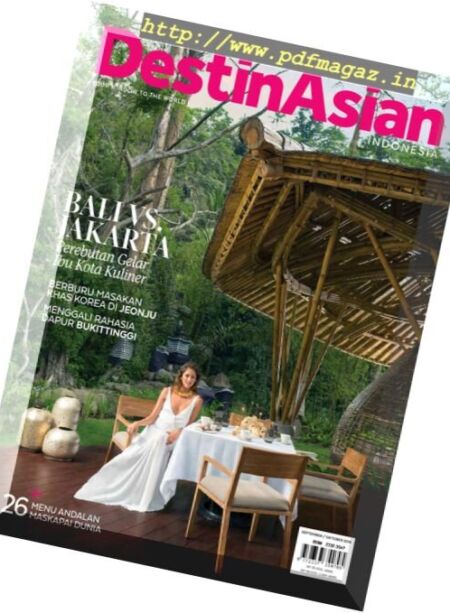 DestinAsian Indonesia – September-October 2016 Cover