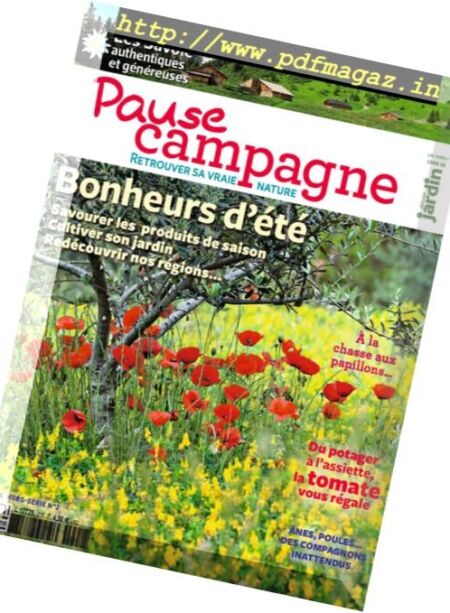 Detente Jardin – Hors-Serie Pause Campagne N 2, 2013 Cover