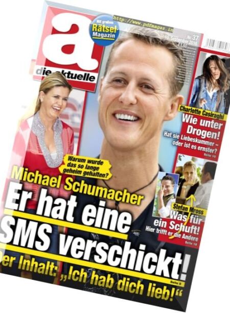Die Aktuelle – 10 September 2016 Cover