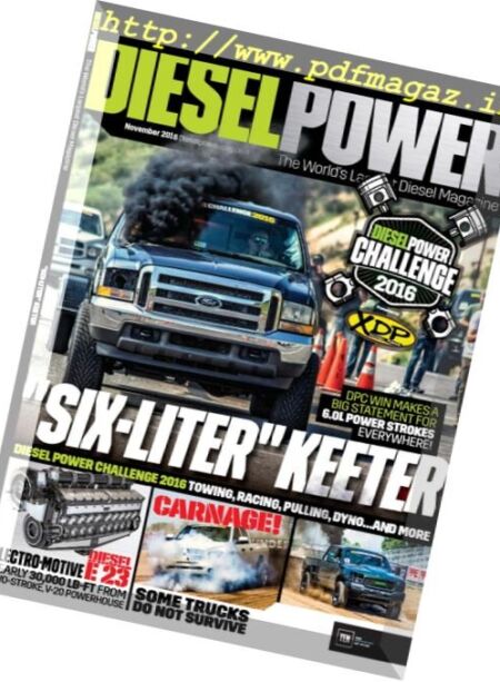 Diesel Power – November 2016 Cover