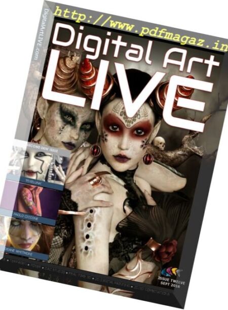 Digital Art Live – Issue 12, September 2016 Cover
