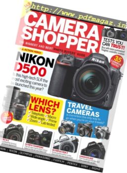 Digital Camera Special – Camera Shopper 2016