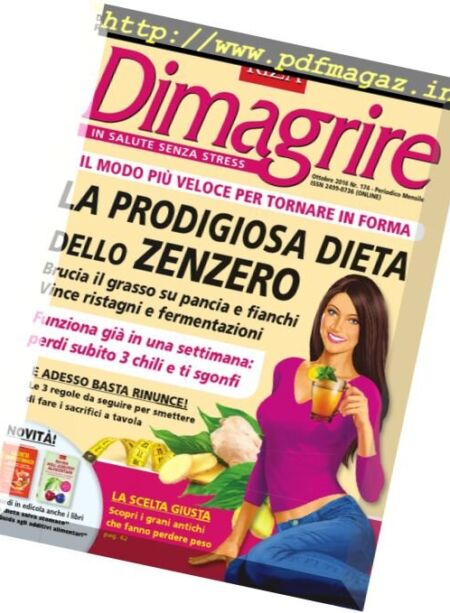 Dimagrire – Ottobre 2016 Cover