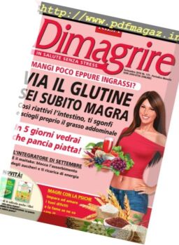 Dimagrire – Settembre 2016