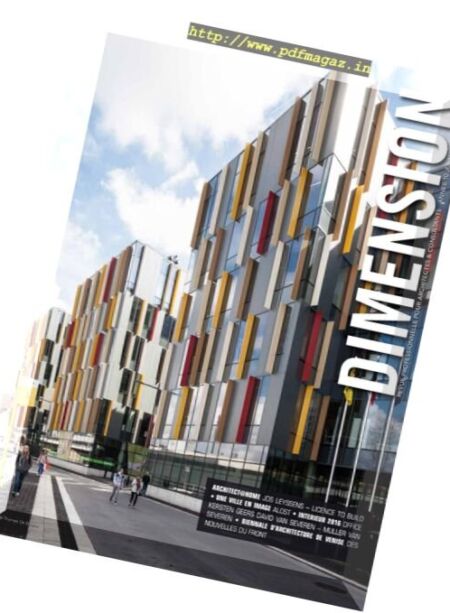 Dimension – Juillet-Aout-Septembre 2016 Cover