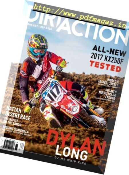 Dirt Action – September 2016 Cover