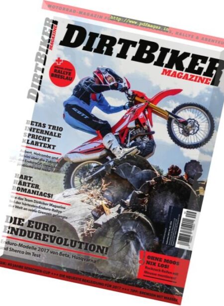 Dirtbiker Magazine – September 2016 Cover
