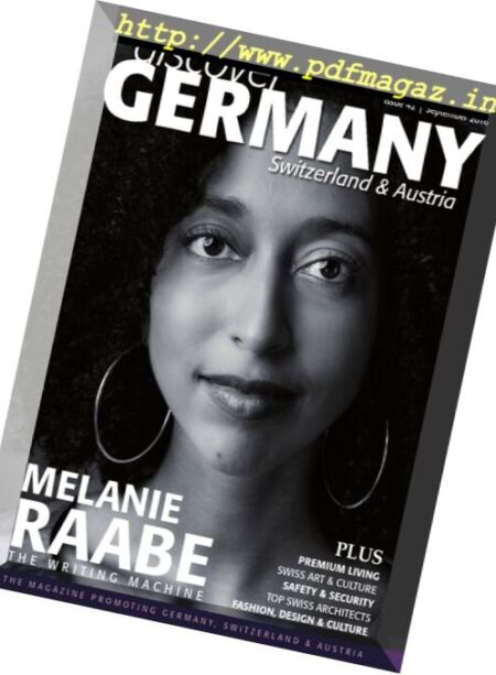 Discover Germany – September 2016 Cover
