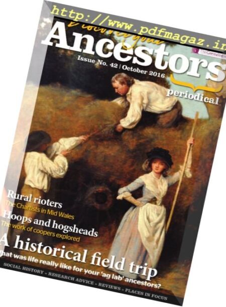 Discover Your Ancestors – October 2016 Cover