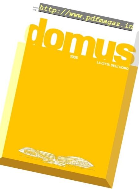 Domus Italia – Settembre 2016 Cover
