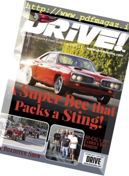 Drive! – October 2016 Cover