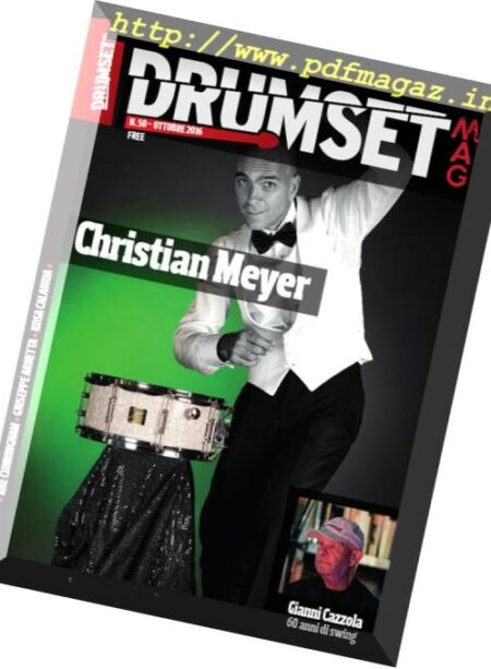 Drumset Mag – Ottobre 2016 Cover