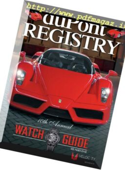 duPont REGISTRY – October 2016