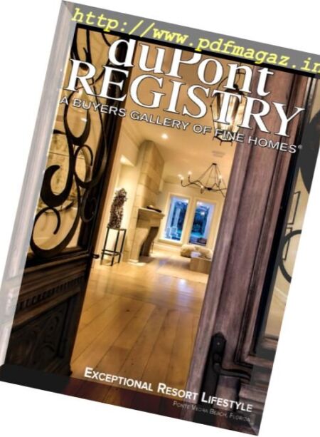 duPontREGISTRY Homes – October 2016 Cover