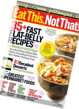 Eat This, Not That! – Fall 2016