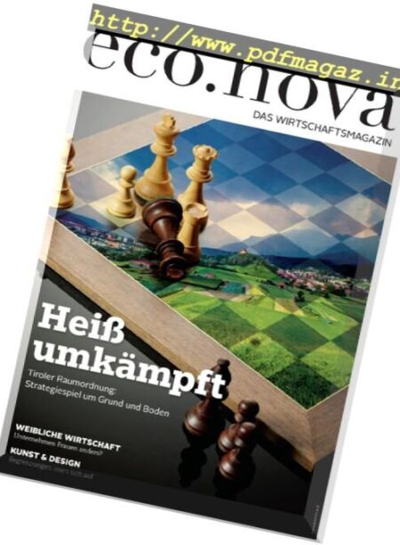 eco.nova – September 2016 Cover
