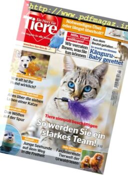 Ein Herz fur Tiere – September 2016