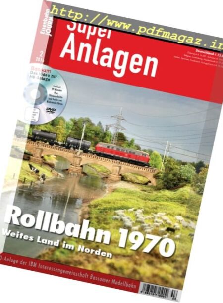 Eisenbahn Journal Super Anlagen – Nr.2, 2016 Cover