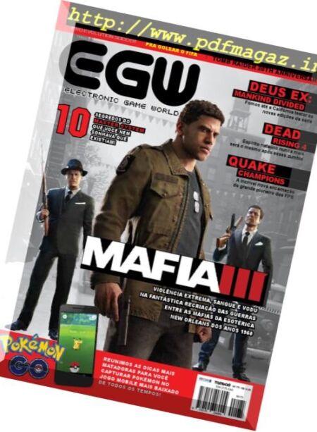 Electronic Game World – Ed. 175, 2016 Cover