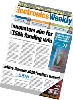 Electronics Weekly – 7 September 2016