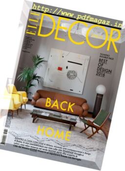 Elle Decor Italia – Settembre 2016