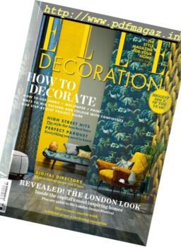 Elle Decoration UK – October 2016
