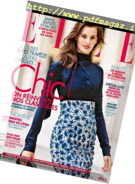 Elle France – 23 Septembre 2016 Cover