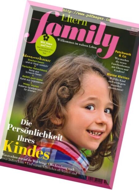 Eltern Family – Oktober 2016 Cover