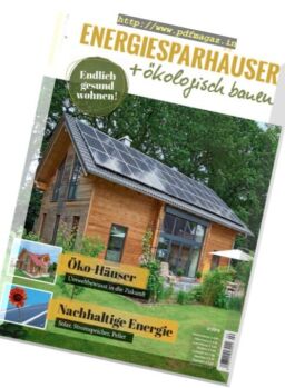 Energiesparhauser + okologisch bauen – Nr.2, 2016