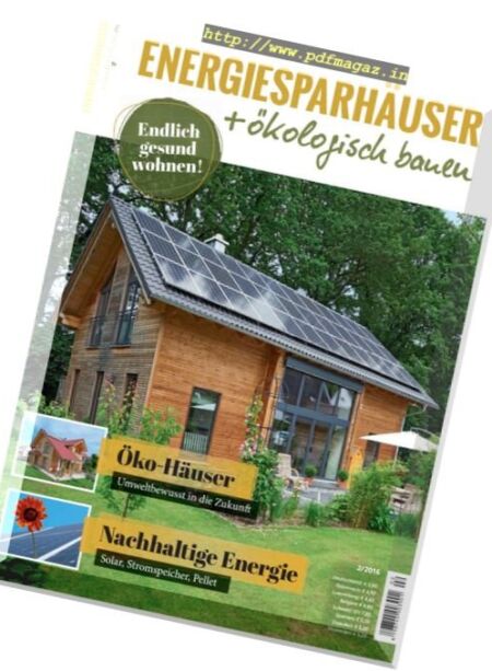 Energiesparhauser + okologisch bauen – Nr.2, 2016 Cover