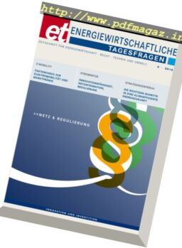Energiewirtschaftliche Tagesfragen – Nr.9, 2016