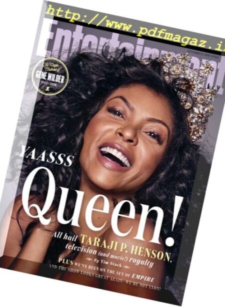 Entertainment Weekly – 9 September 2016 Cover