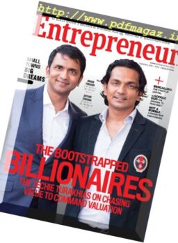 Entrepreneur India – September 2016