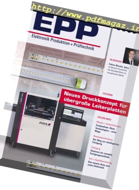 EPP – September 2016 Cover