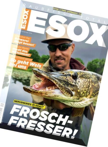 Esox – September 2016 Cover