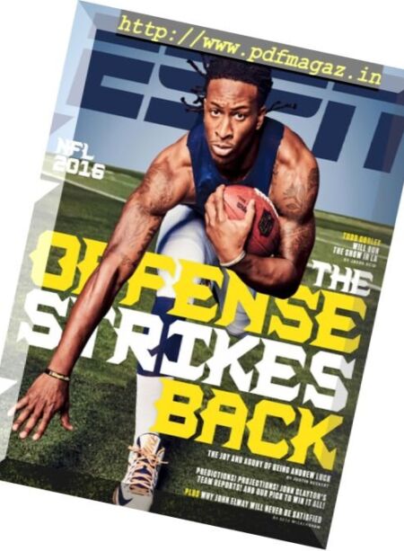ESPN – 19 September 2016 Cover